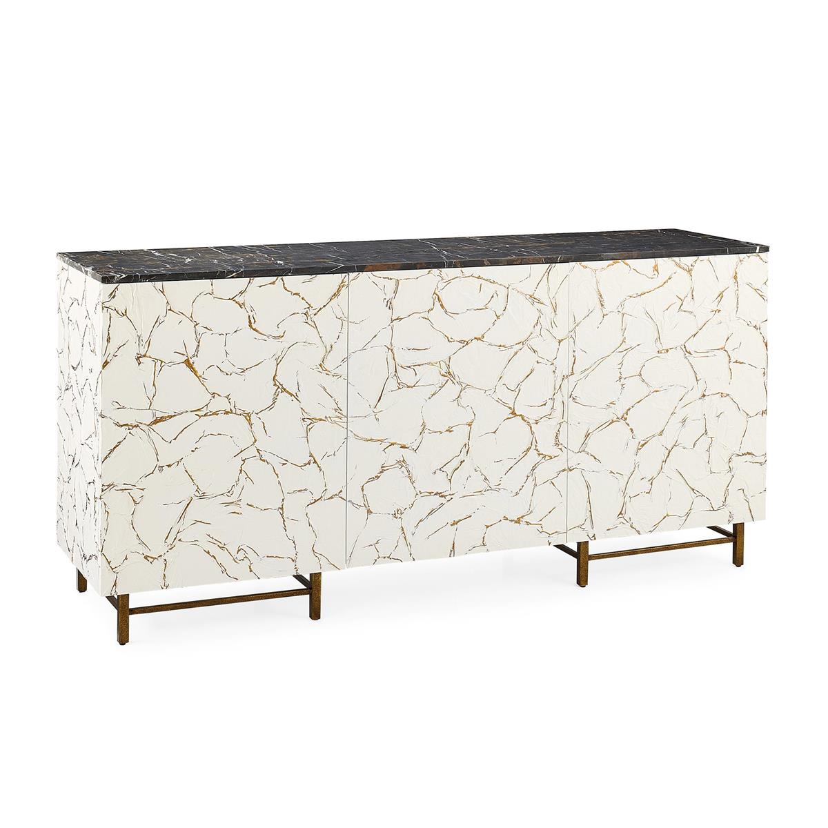 Salina Three-Door Credenza – Art by John Richard | Sutter & Vale