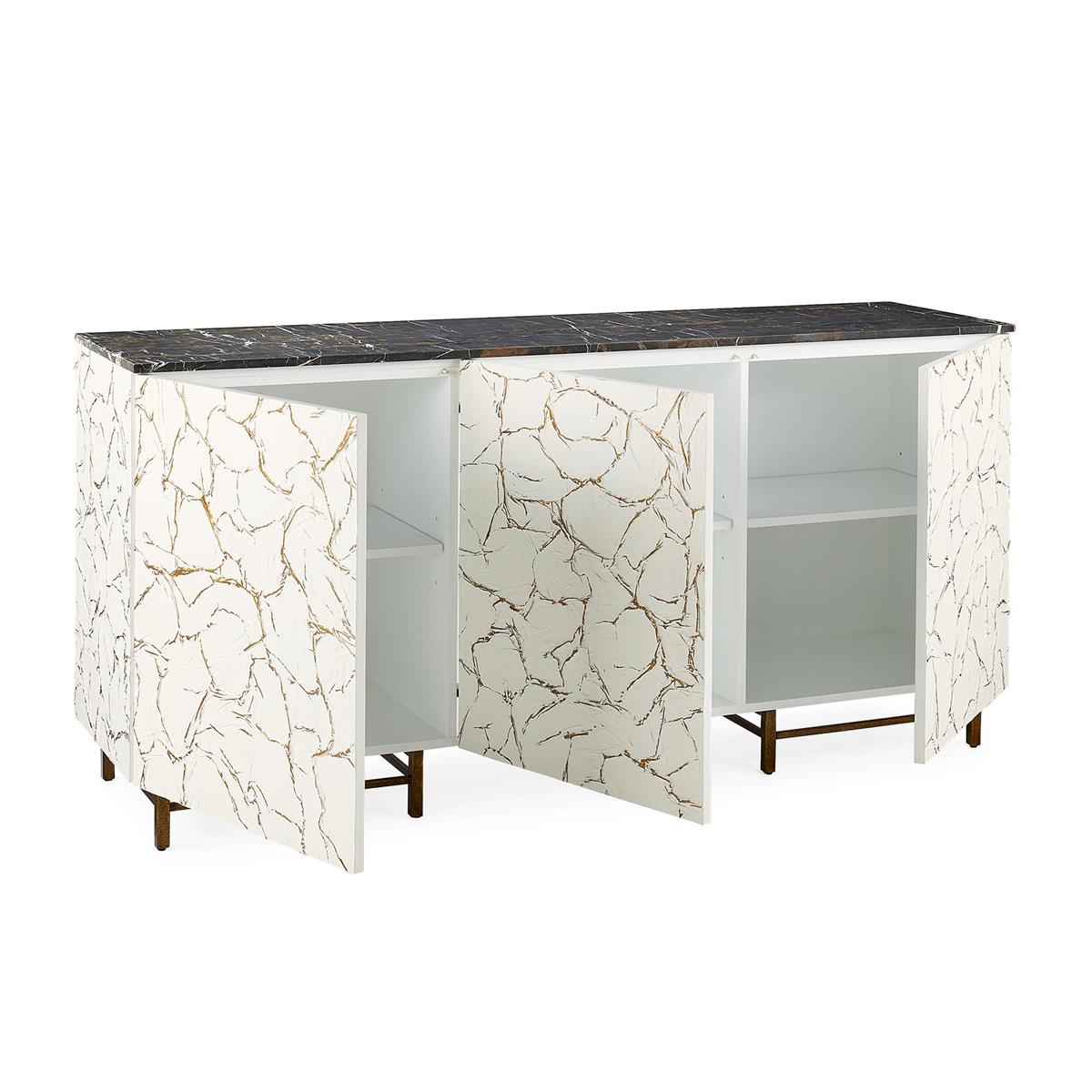 Salina Three-Door Credenza – Art by John Richard | Sutter & Vale