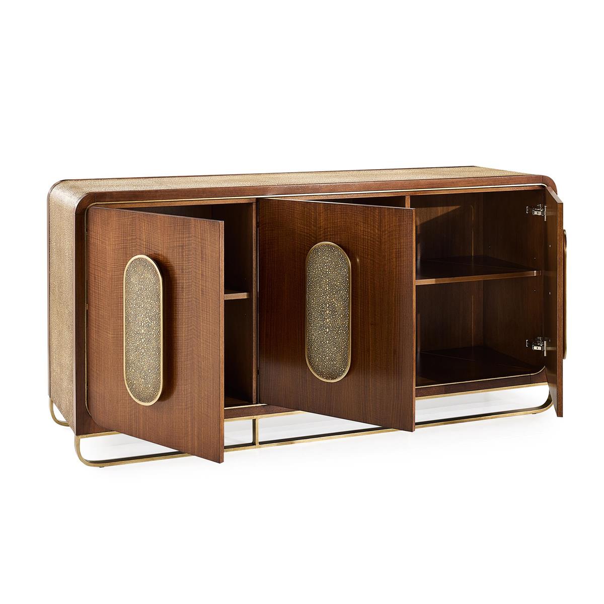 Edwin Three-Door Credenza – Art by John Richard | Sutter & Vale