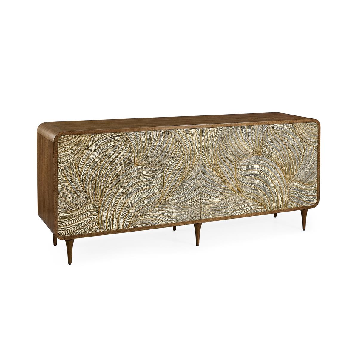 Halcyon Four-Door Credenza – Art by John Richard | Sutter & Vale