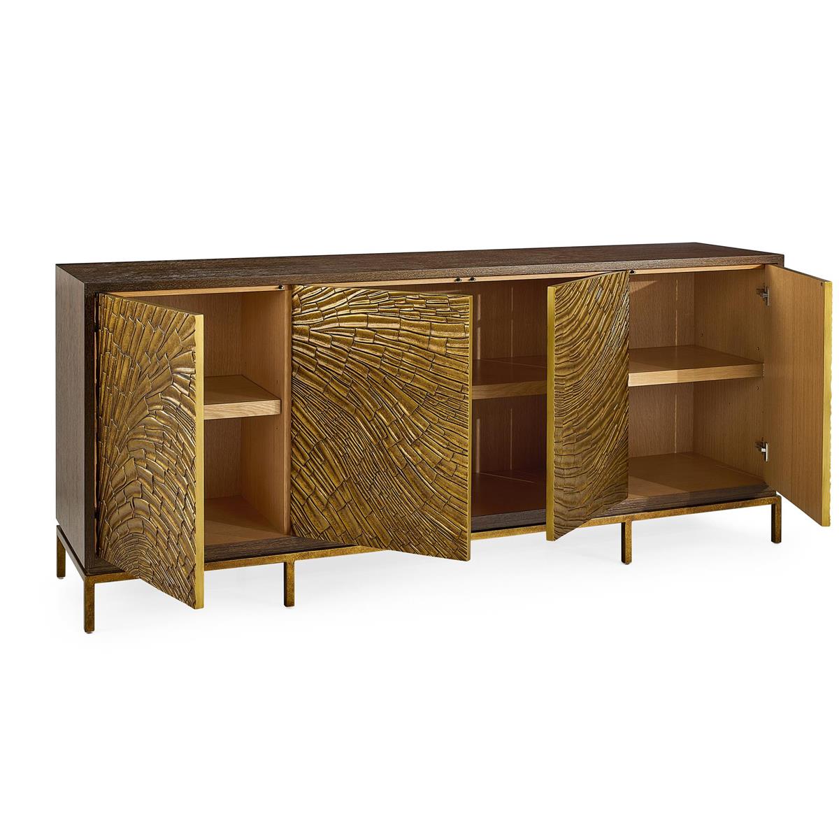 Aegean Four-Door Credenza by John Richard | Sutter & Vale