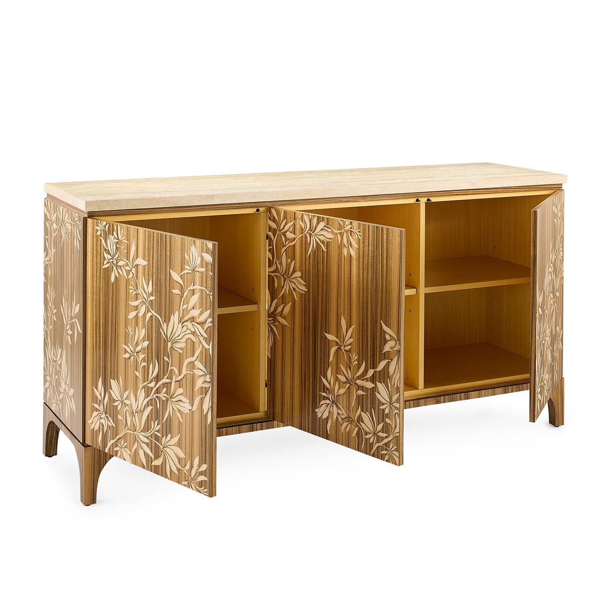 Vernal Three-Door Credenza by John Richard | Sutter & Vale