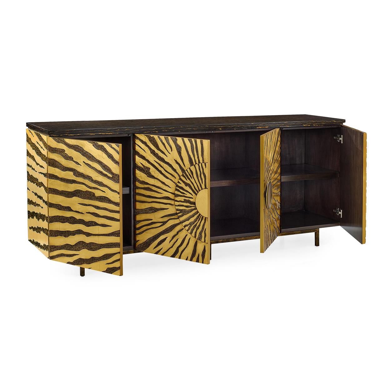 Kalahari Four-Door Credenza by John Richard | Sutter & Vale