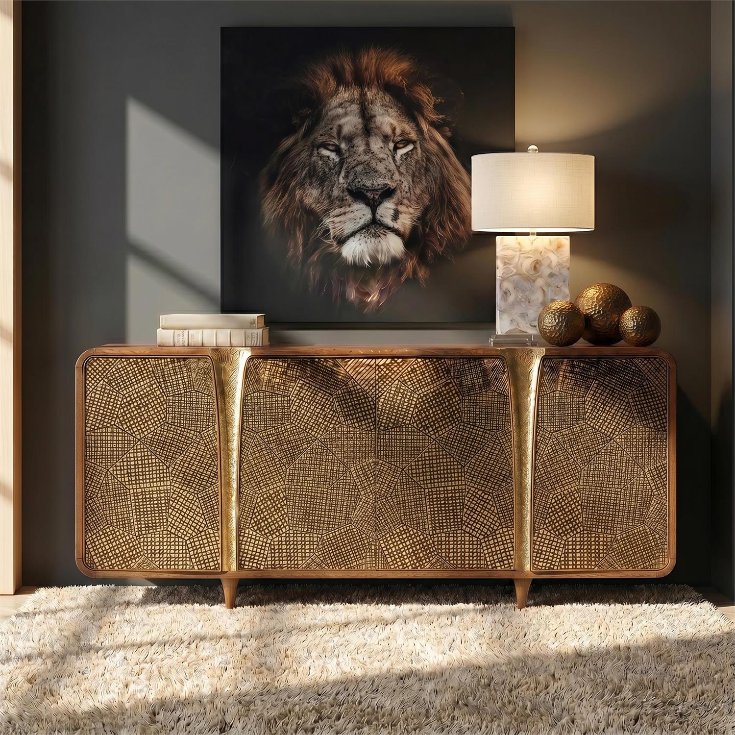 Pathfinder Four-Door Credenza