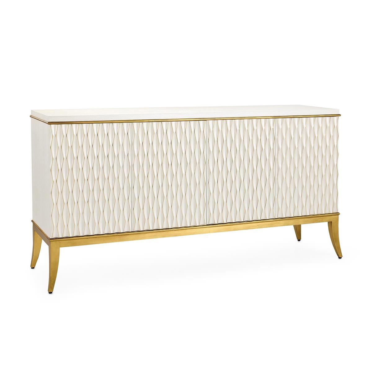 Abaco Four-Door Credenza by John Richard | Sutter & Vale