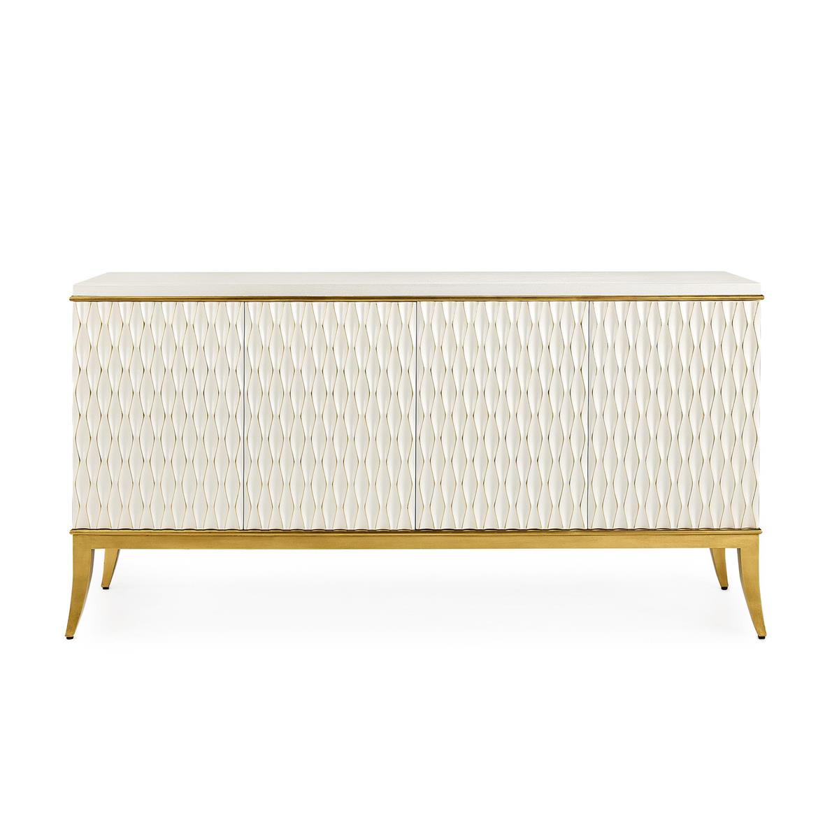 Abaco Four-Door Credenza by John Richard | Sutter & Vale