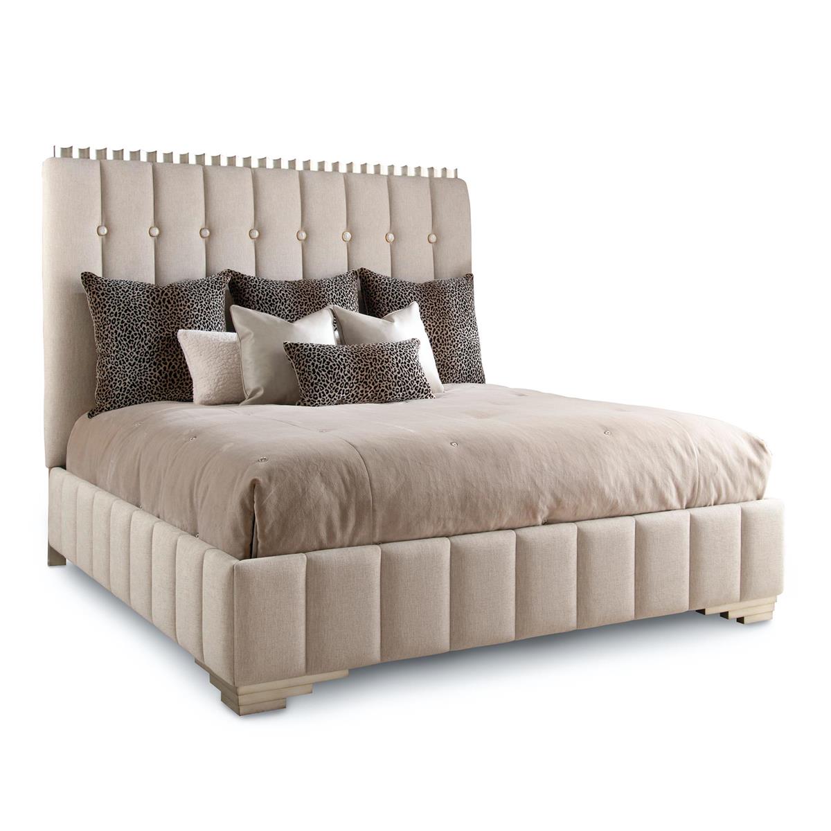 Horizon Silver King Bed – Art by John Richard | Sutter & Vale