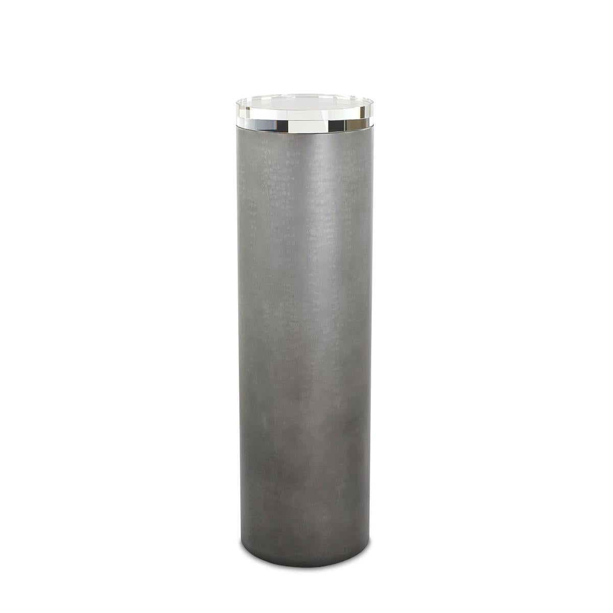 Serpent Pedestal, Medium Silver – Art by John Richard | Sutter & Vale