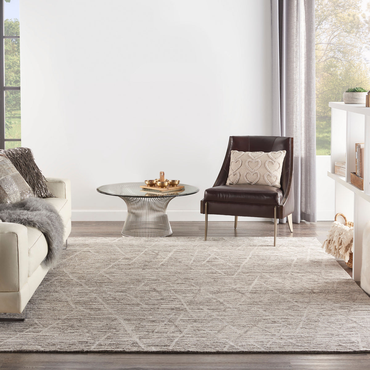 Wind Swept Rug, Theodore Alexander (Ash)