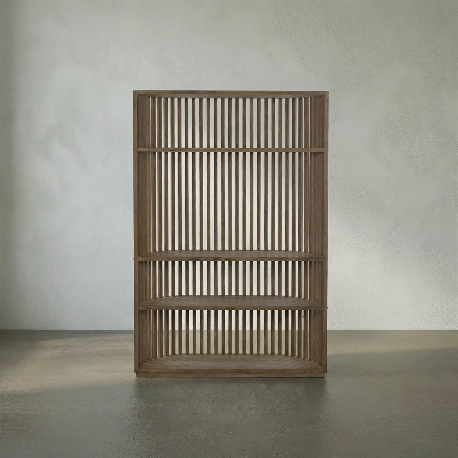 Opal Bookcase, Teak by Noir