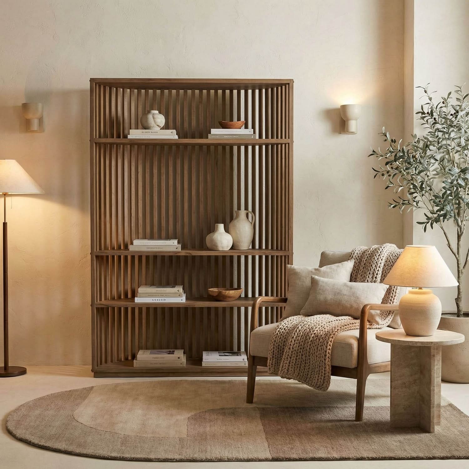 Opal Bookcase, Teak