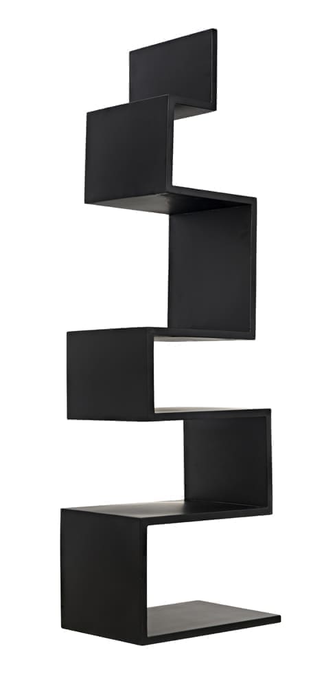 Laszlo Bookcase, Black Iron