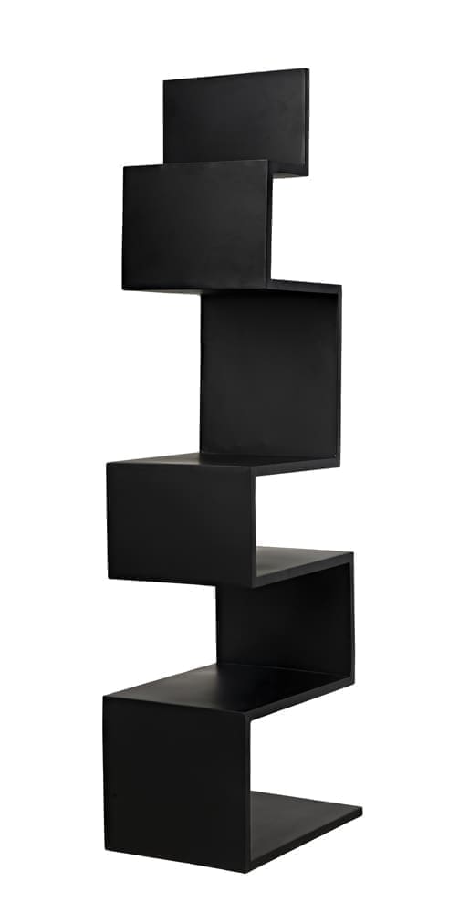 Laszlo Bookcase, Black Iron