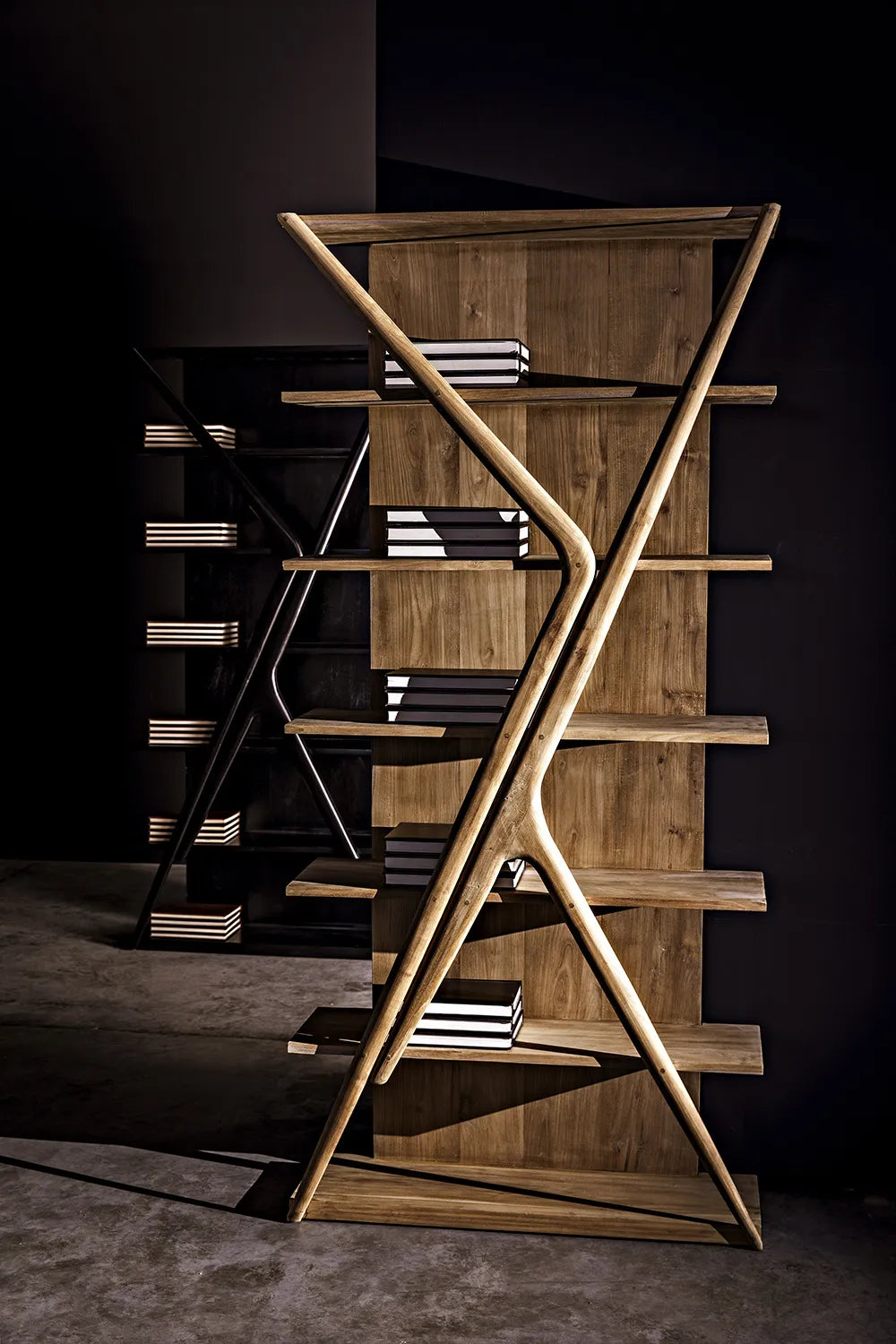 Vetra Bookcase, Teak