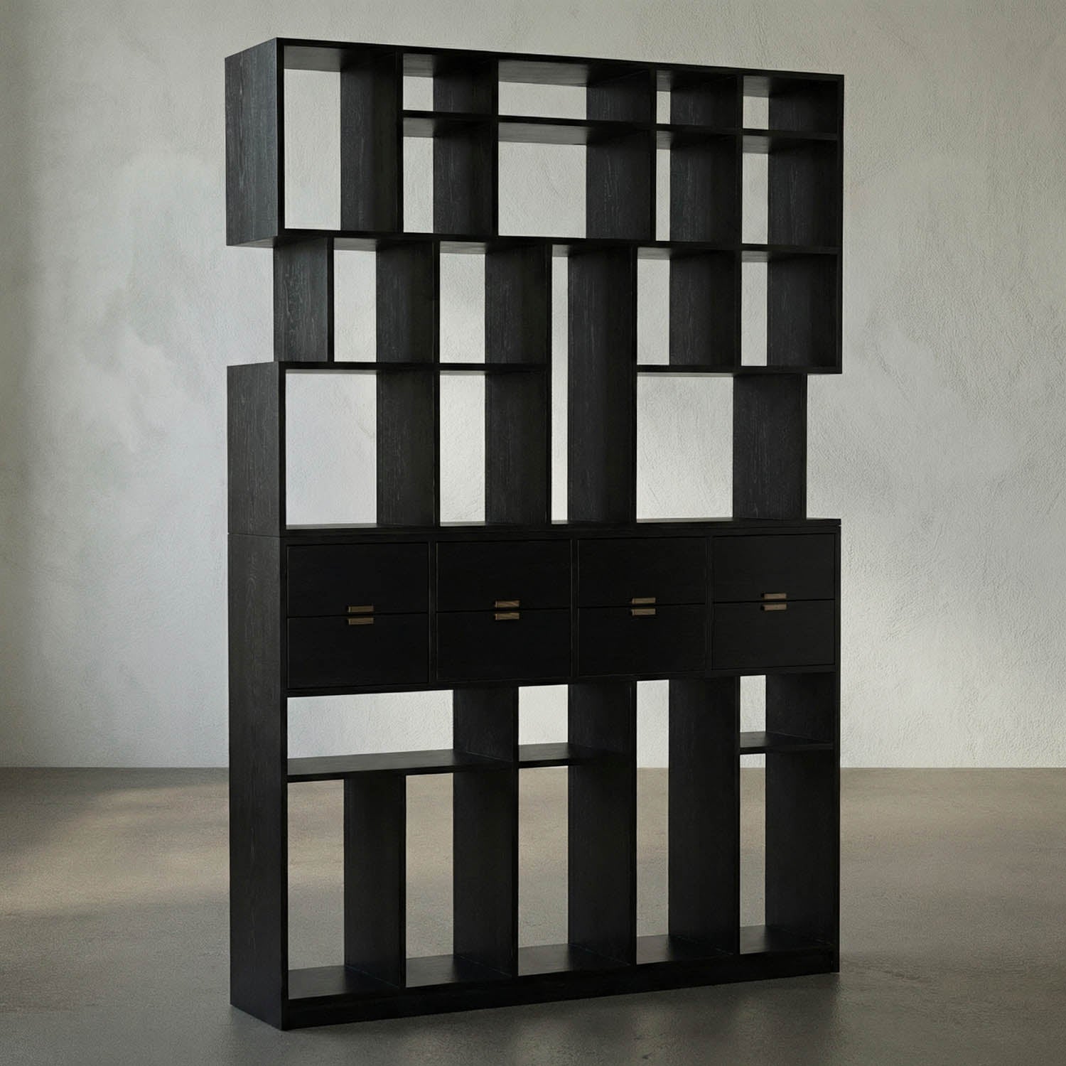 Grobius Bookcase, HB by Noir