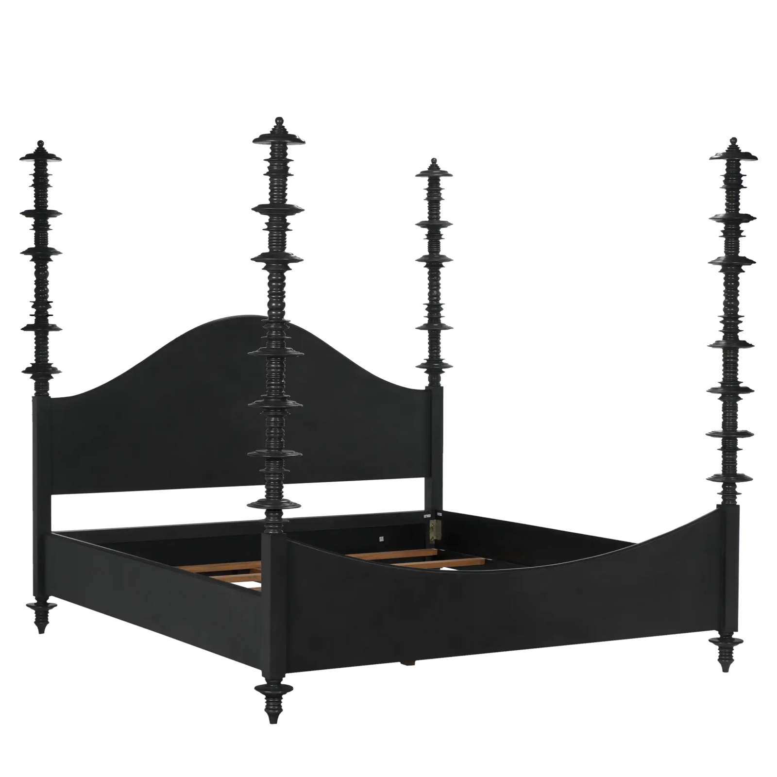 Ferret Bed, Eastern King, Pale by Noir Furniture | Sutter & Vale