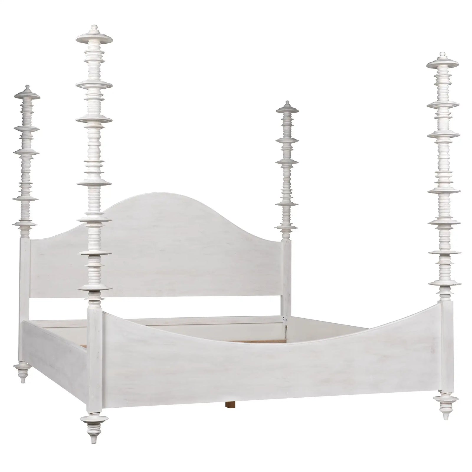 Ferret Bed, Eastern King, White Wash