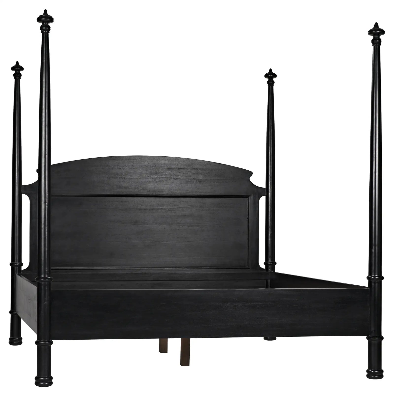 New Douglas Bed, Eastern King, Hand Rubbed Black
