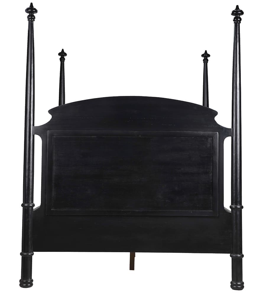 New Douglas Bed, Queen, Hand Rubbed Black