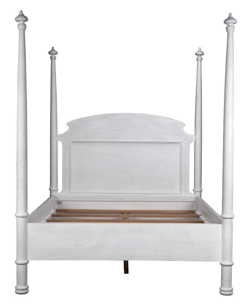 New Douglas Bed, Queen, White Washed