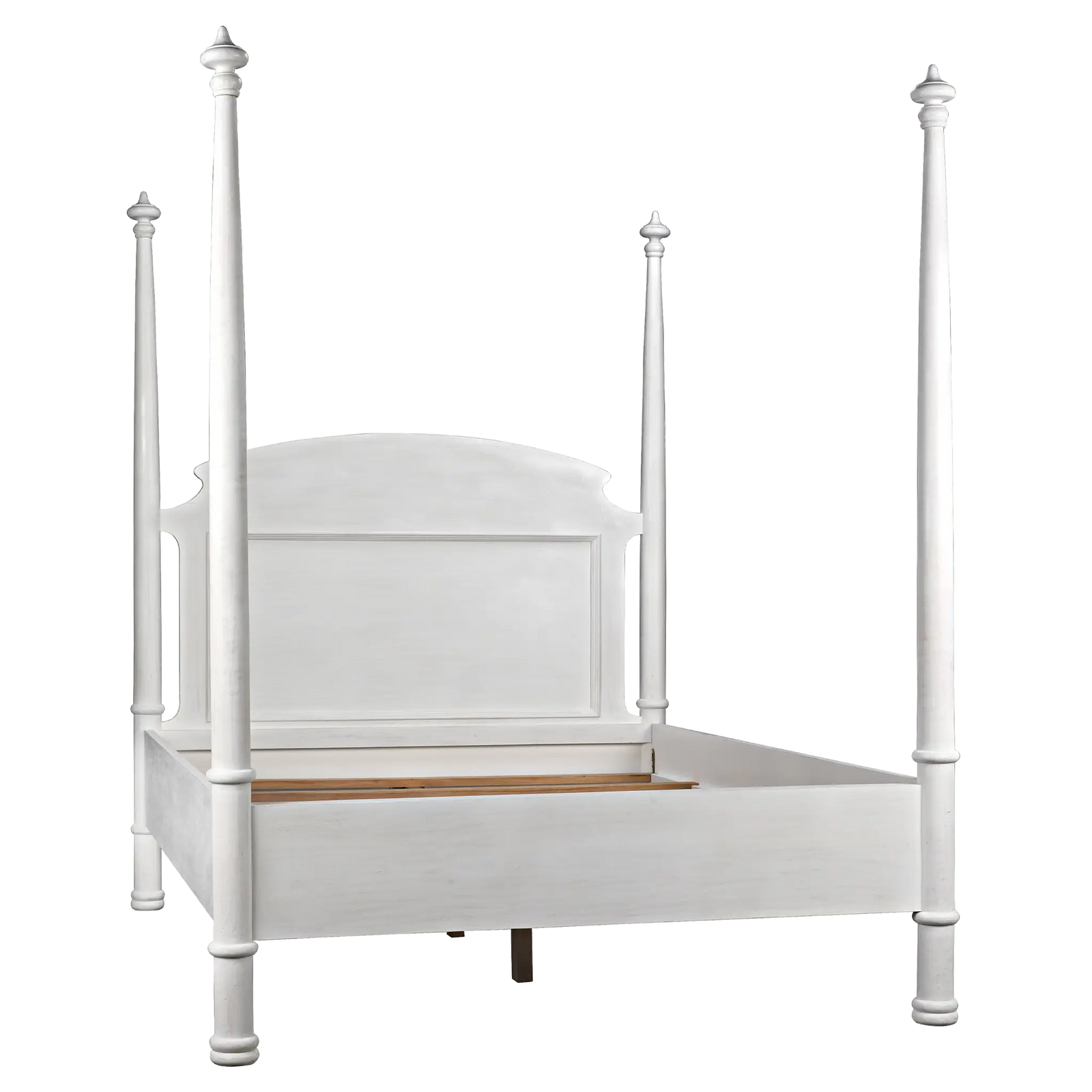 New Douglas Bed, Queen, White Washed by Noir Furniture | Sutter & Vale