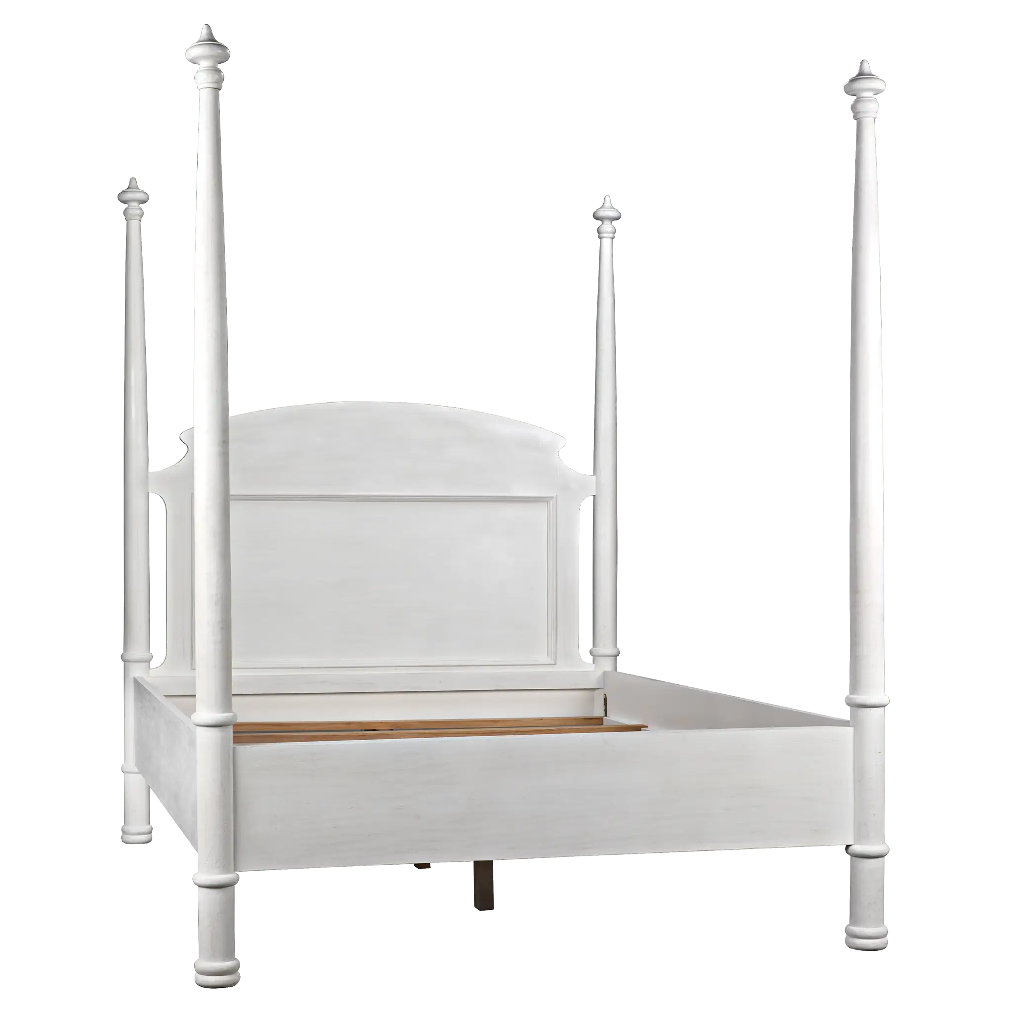 New Douglas Bed, Queen, White Washed in White Washed — Noir Furniture