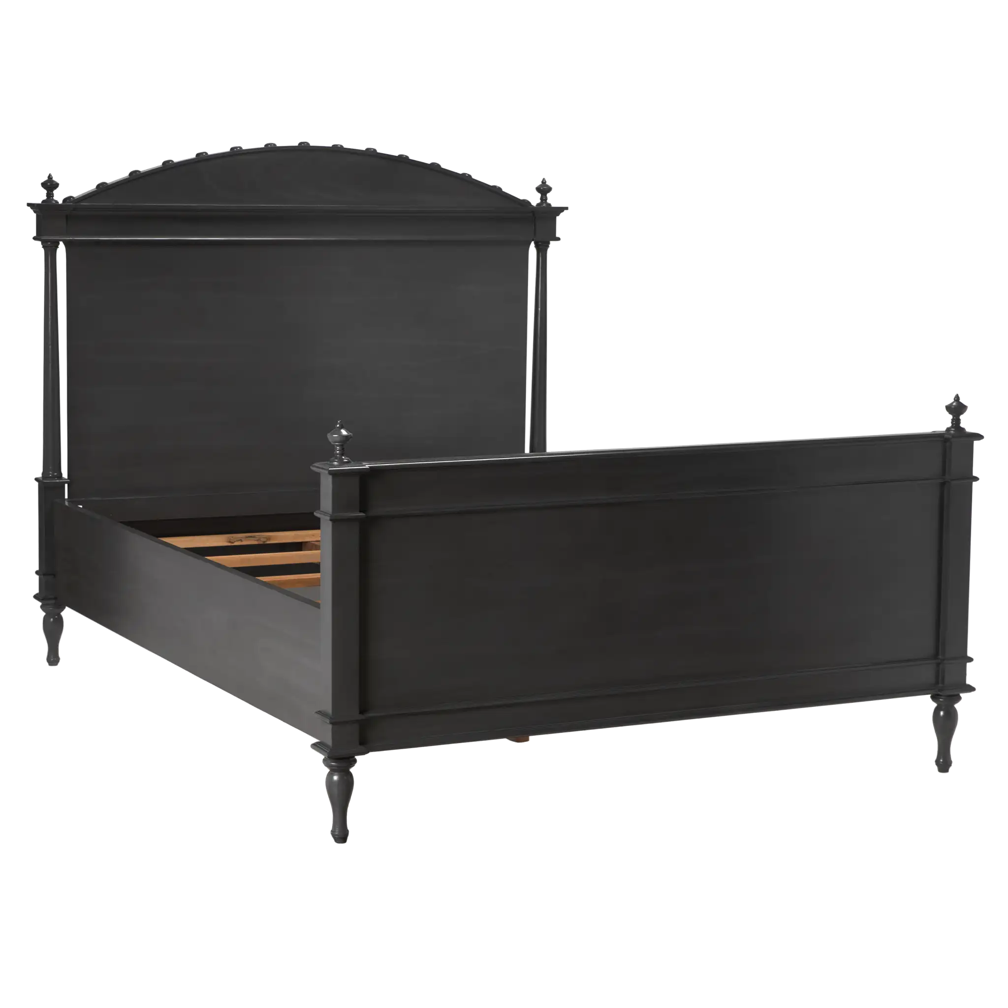 Owen Bed, Queen, Pale in Pale — Noir Furniture