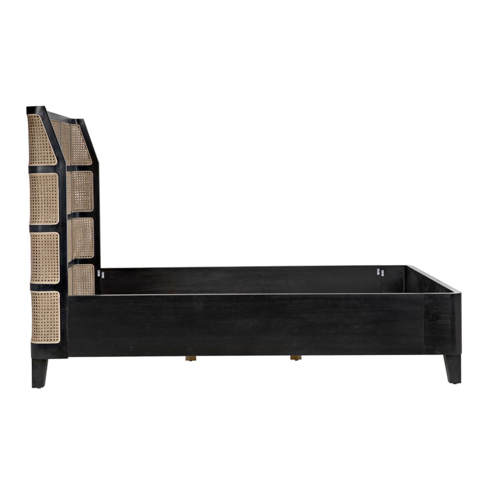 Porto Bed A with Headboard And Frame, Queen
