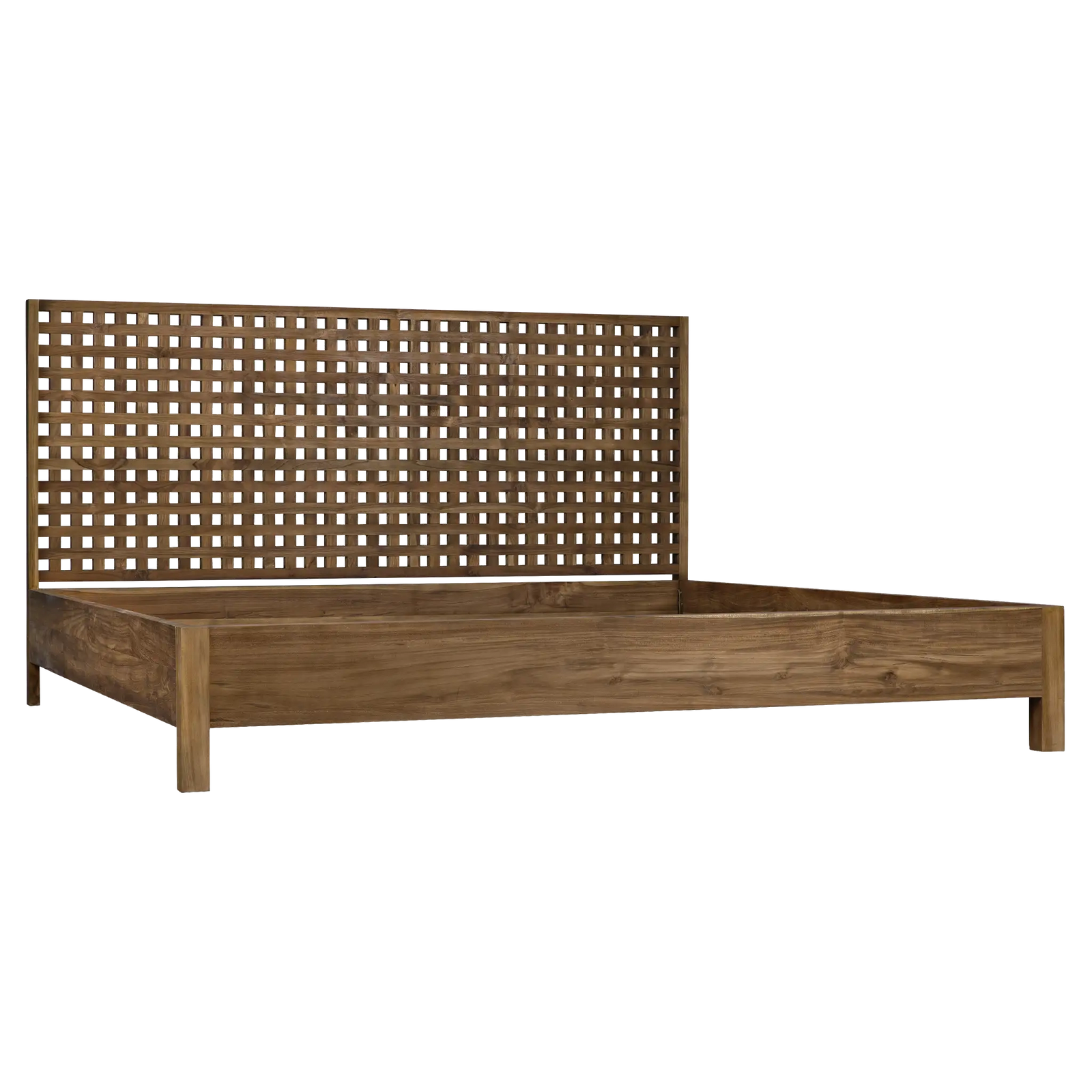 Quinnton Bed, Eastern King, Teak by Noir Furniture | Sutter & Vale