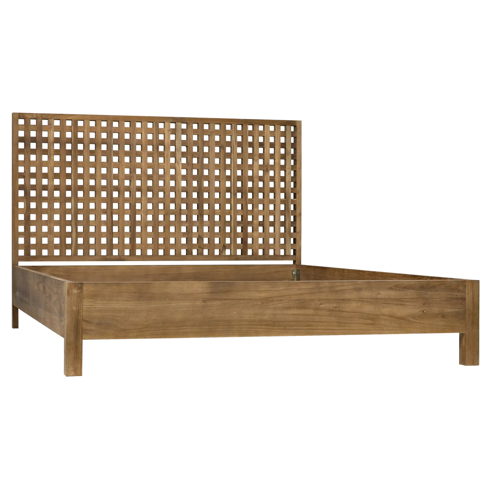 Quinnton Bed, Queen, Teak by Noir Furniture | Sutter & Vale