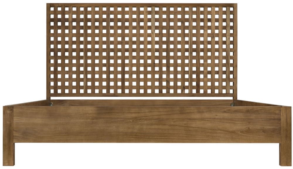 Quinnton Bed, Queen, Teak