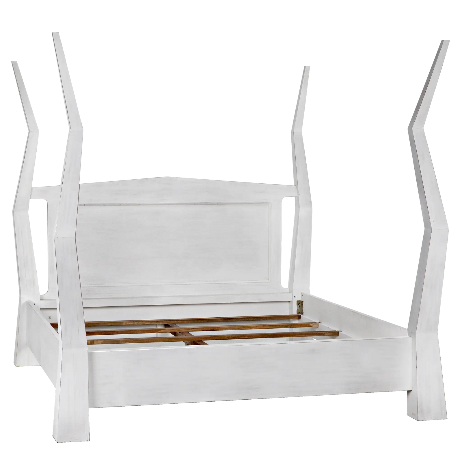 Patras Bed, Eastern King, WH by Noir Furniture | Sutter & Vale