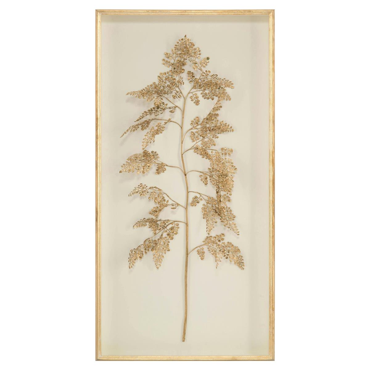 Golden Frond on Ivory I – Art by John Richard | Sutter & Vale