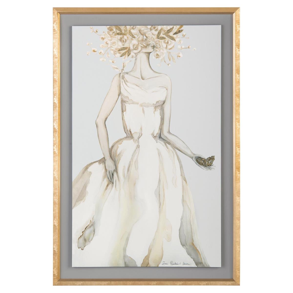 Zana Brown's Golden Femme I – Art by John Richard | Sutter & Vale