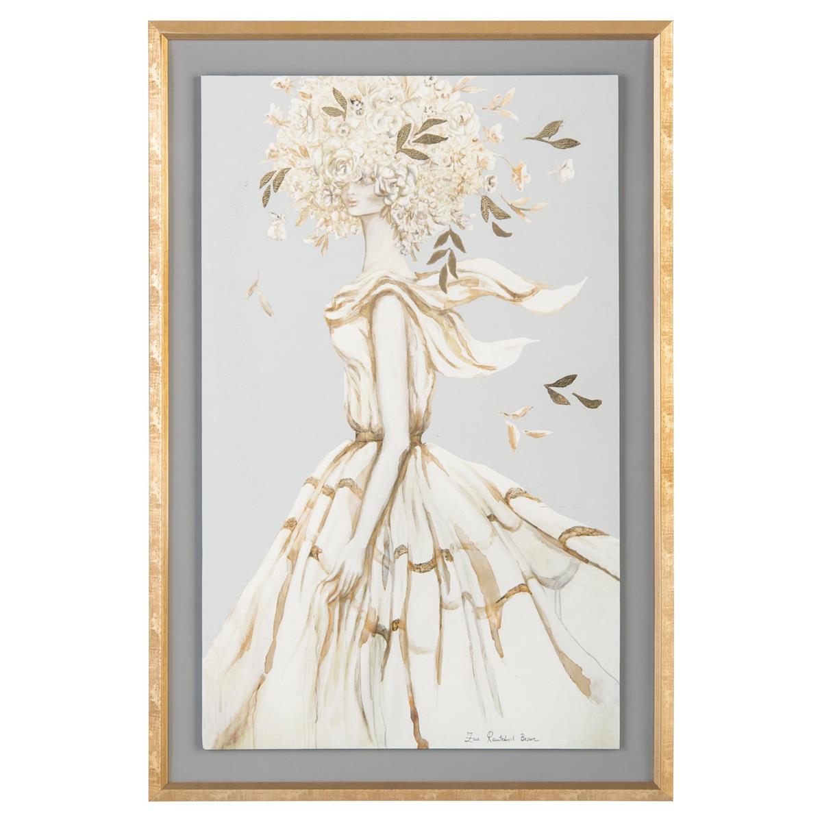 Zana Brown's Golden Femme II – Art by John Richard | Sutter & Vale