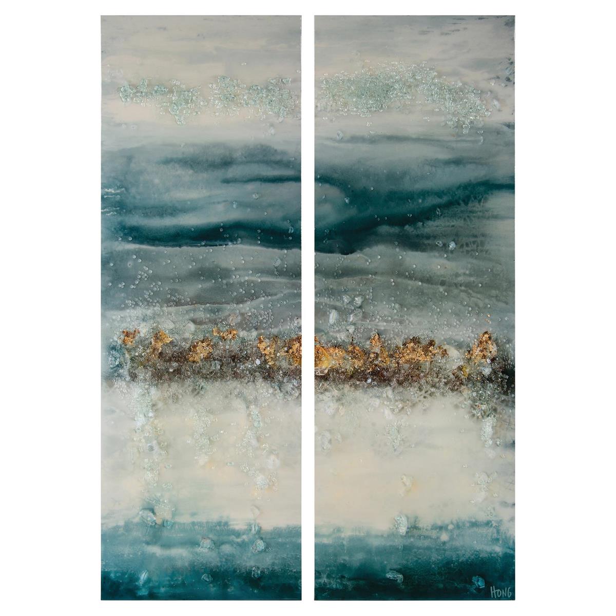Mary Hong's Rolling Tide (Set Of Two) – Art by John Richard | Sutter & Vale