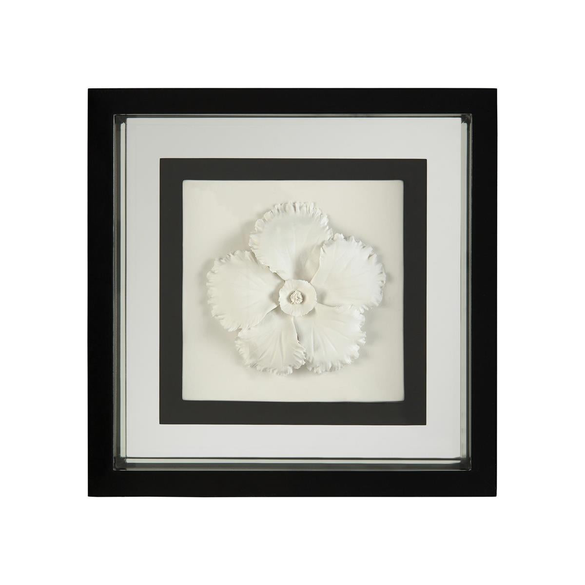Black-and-White Porcelain Flower II by John Richard | Sutter & Vale