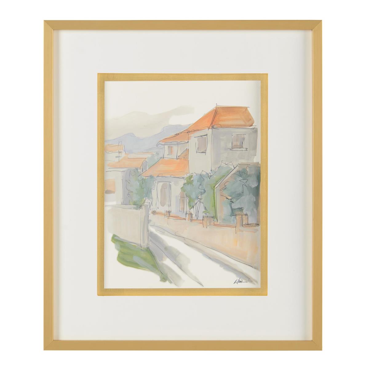 Jackie Ellens' Street Scene III – Art by John Richard | Sutter & Vale