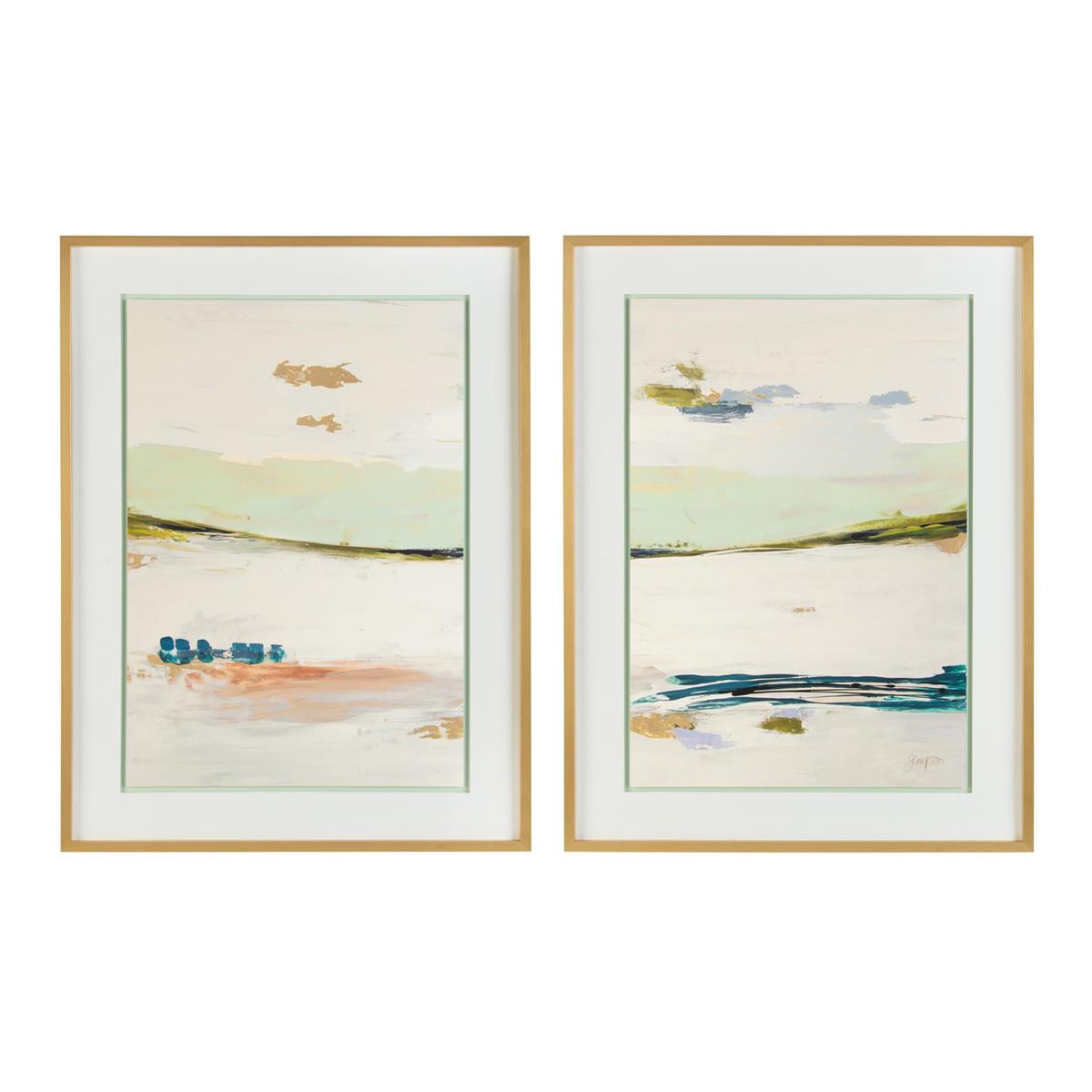 Jennifer Poe's Breath of Fresh Air Diptych – Art by John Richard | Sutter & Vale