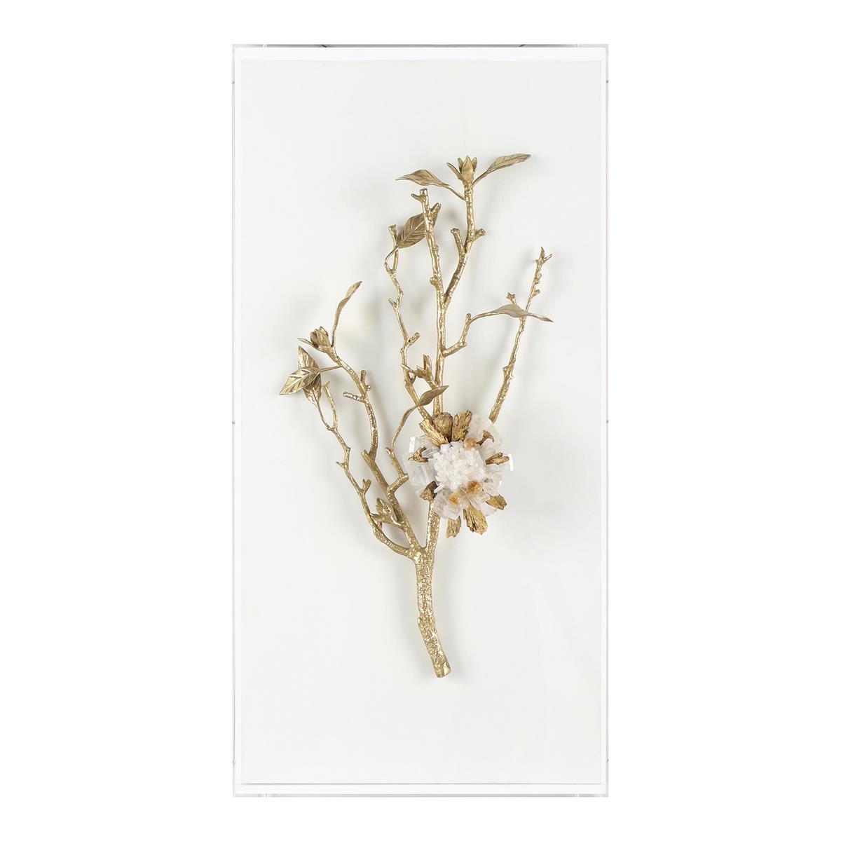 Gold Calcite I – Art by John Richard | Sutter & Vale