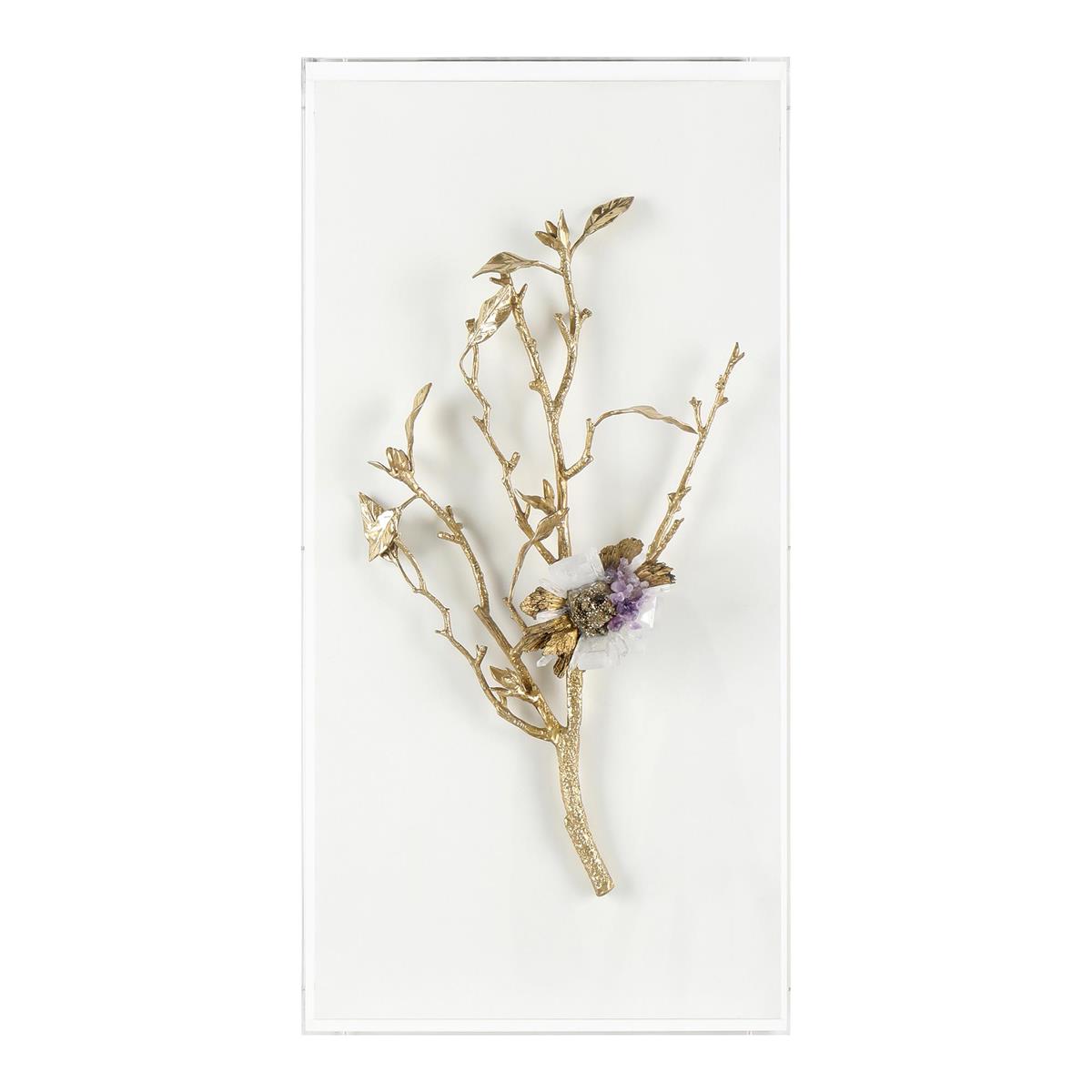 Gold Calcite II – Art by John Richard | Sutter & Vale