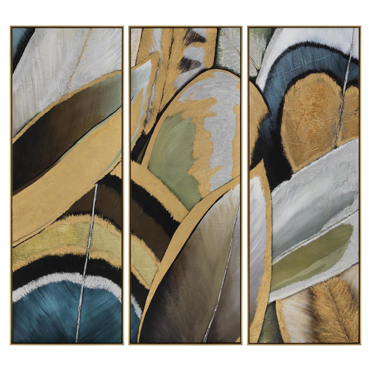 Shaye Rawson's Small Feathers, Set of 3 – Art by John Richard | Sutter & Vale