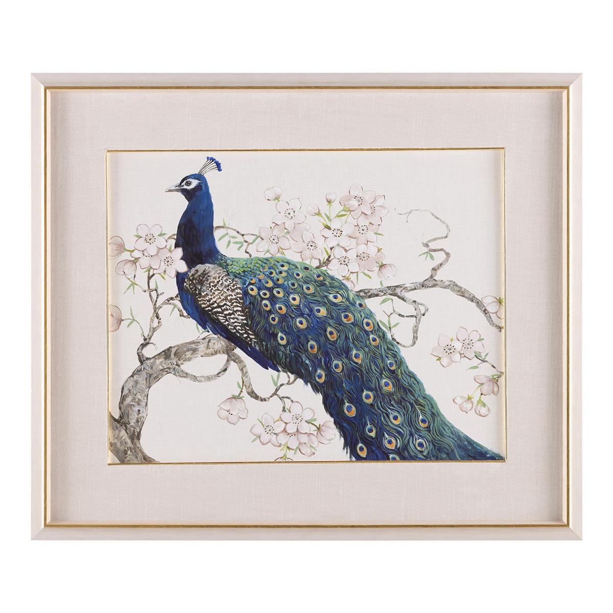 Tim O’Toole’s Peacock and Blossoms I – Art by John Richard | Sutter & Vale