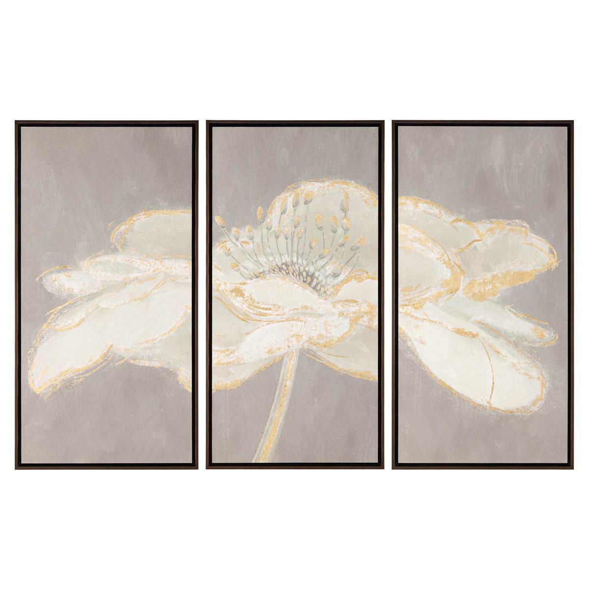 Linda Wood's Moon Daisy Triptych – Art by John Richard | Sutter & Vale
