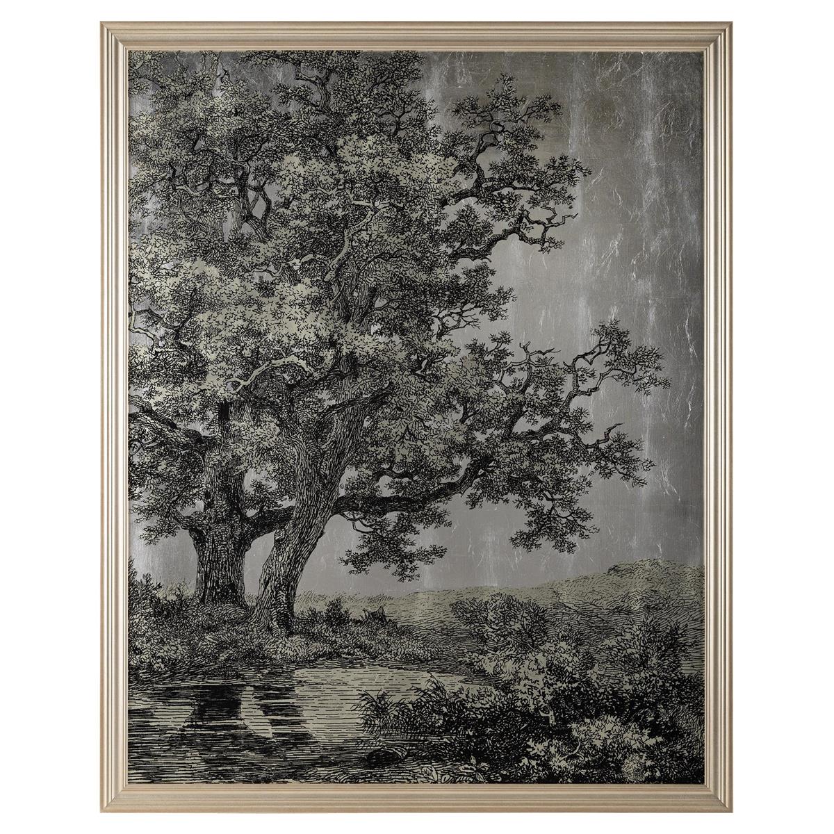 Grand Oaks Silver II – Art by John Richard | Sutter & Vale
