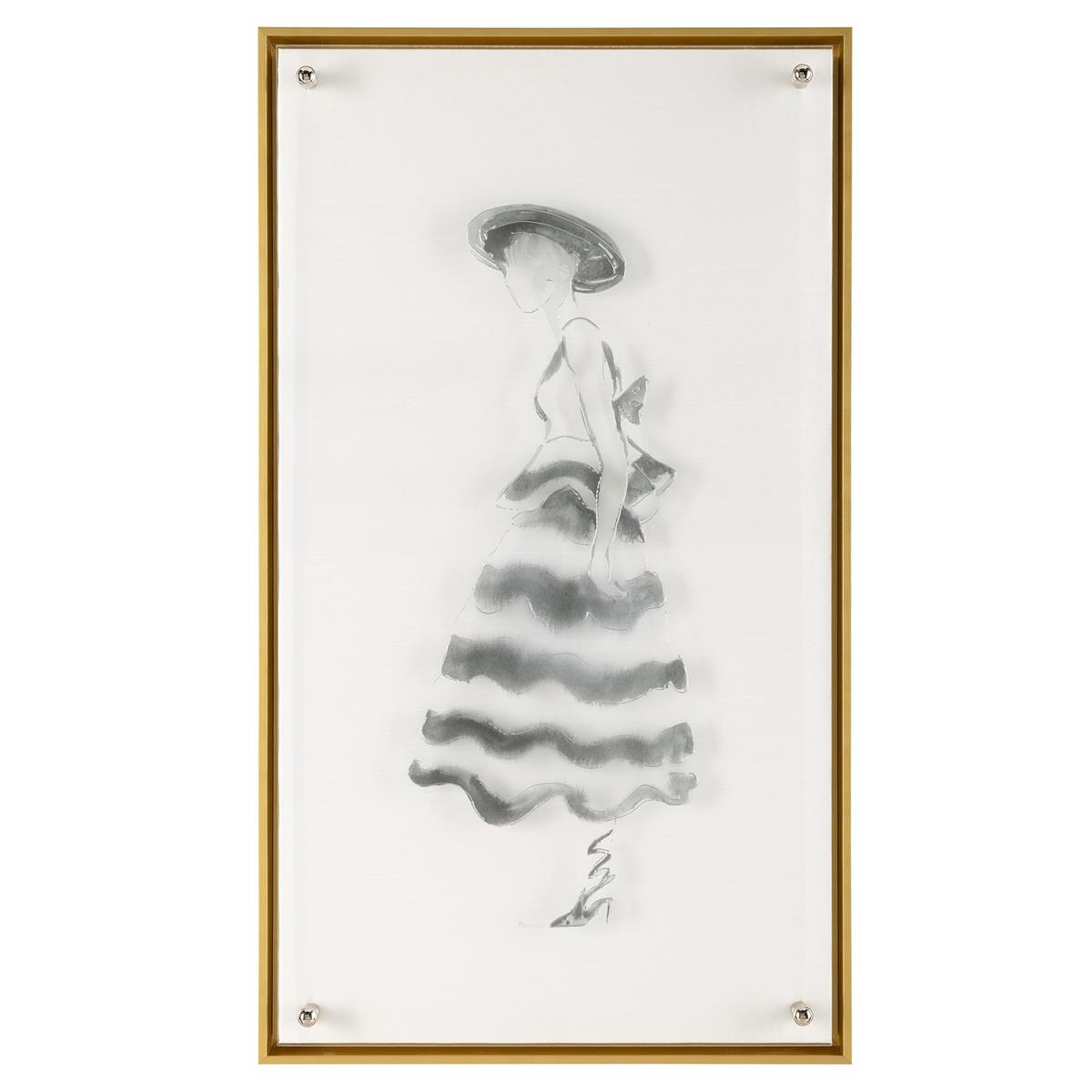 Deborah Pearce's Couture Noir I – Art by John Richard | Sutter & Vale