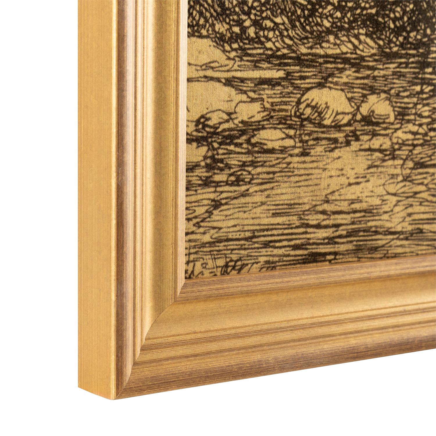 Maria Mendez's Golden Landscape I