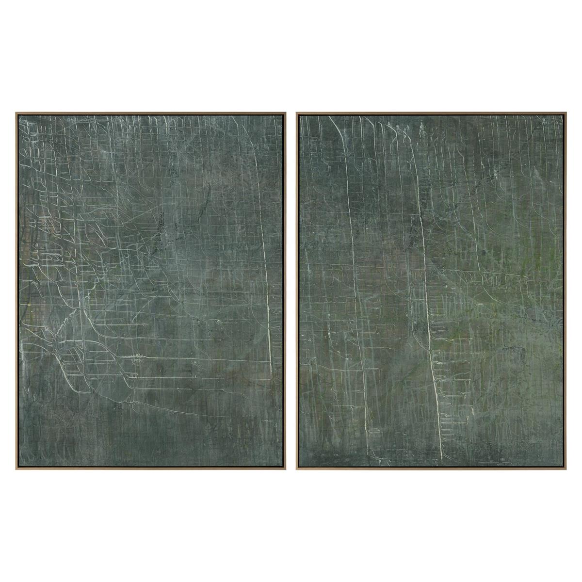 Debra Ferrari's Zion No. 1-2 Diptych, Large – Art by John Richard | Sutter & Vale
