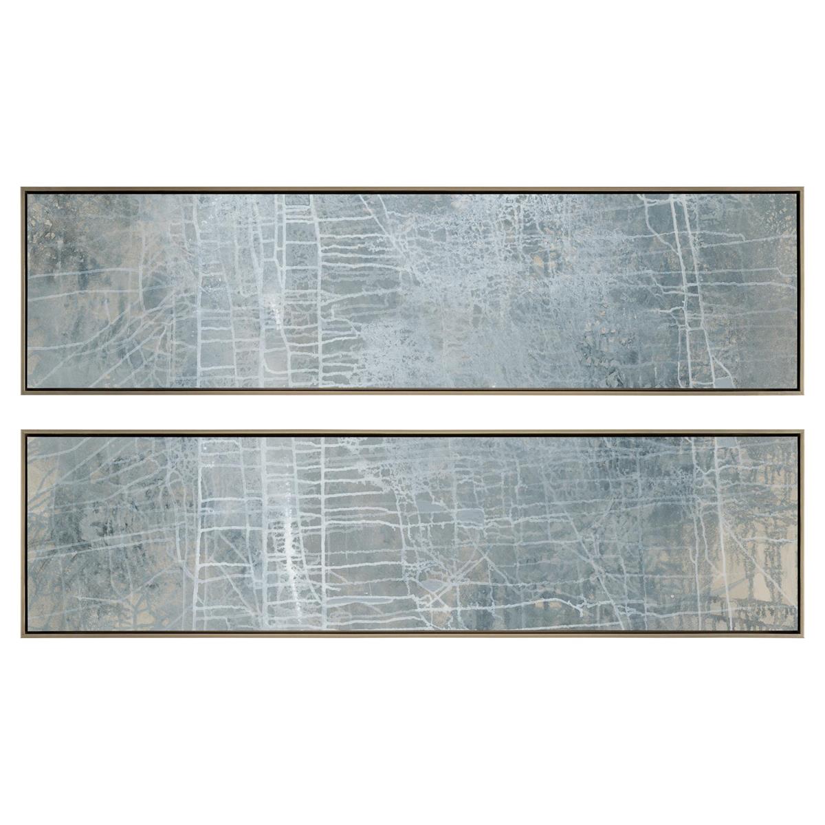 Debra Ferrari's Unfolding No. 1-2 Diptych – Art by John Richard | Sutter & Vale