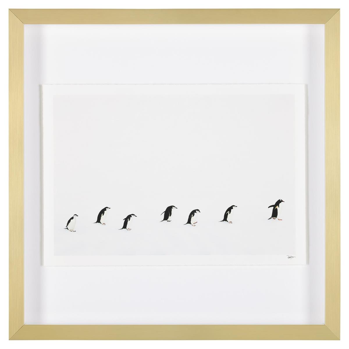 Rodney Bursiel's Chasing Gentoos – Art by John Richard | Sutter & Vale